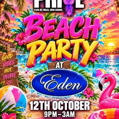 Monday Night - Eden Beach Party